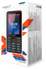 TeXet TM-321, черный/красный