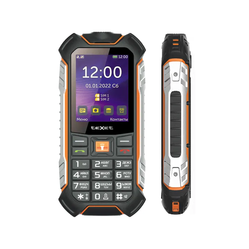 Texet Мобильный телефон TM-530R, черный