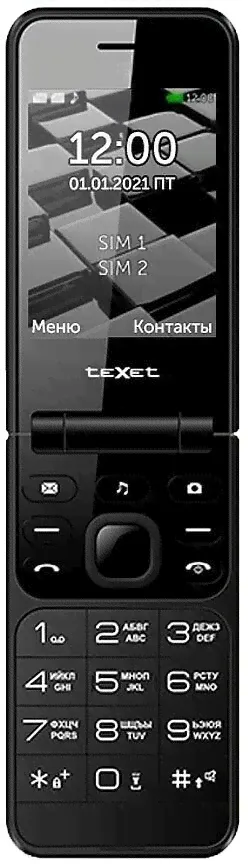 Texet Сотовый телефон teXet TM-405 Black мобильный телефон-4