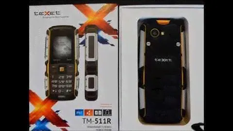 Тест водонепроницаемого телефона TEXET TM-511R