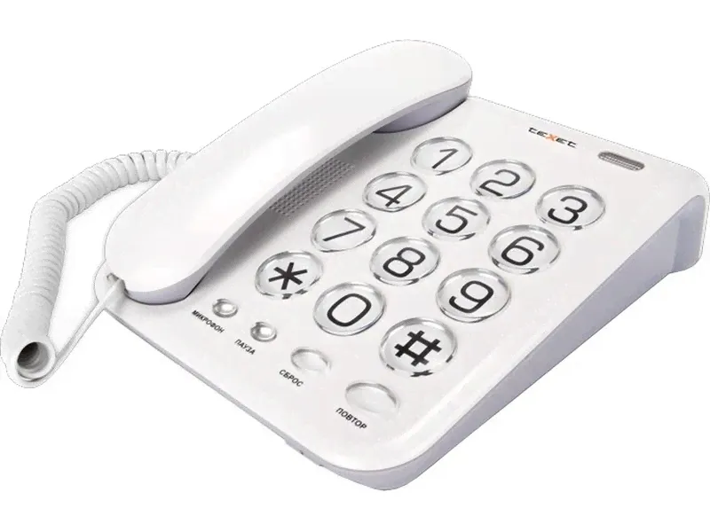 Телефон teXet TX-262 светло-серый (125839)-0