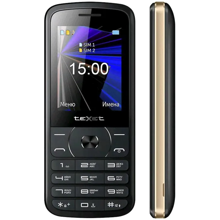 Мобильный телефон teXet TM-D229 (Черный)-0