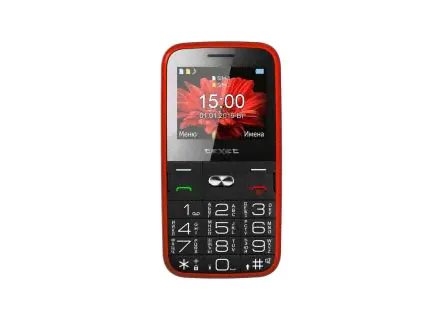 Телефон мобильный Texet TM-B227 Красный