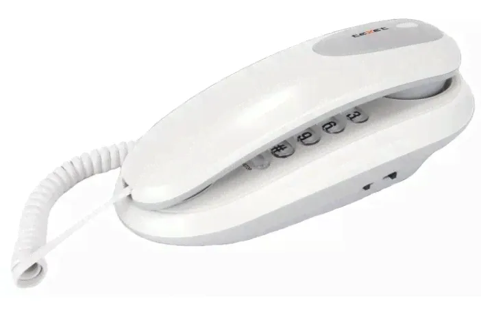 Телефон Texet TX-236 светло-серый повторн.набор/тон.набор