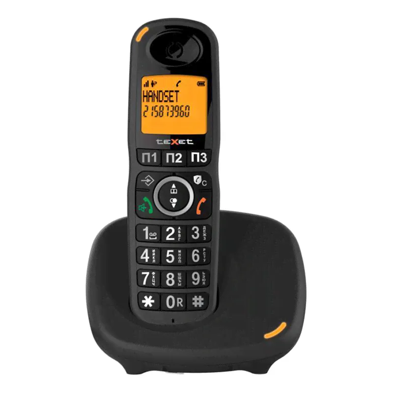 Стационарный телефон teXet TX-D8905A, черный