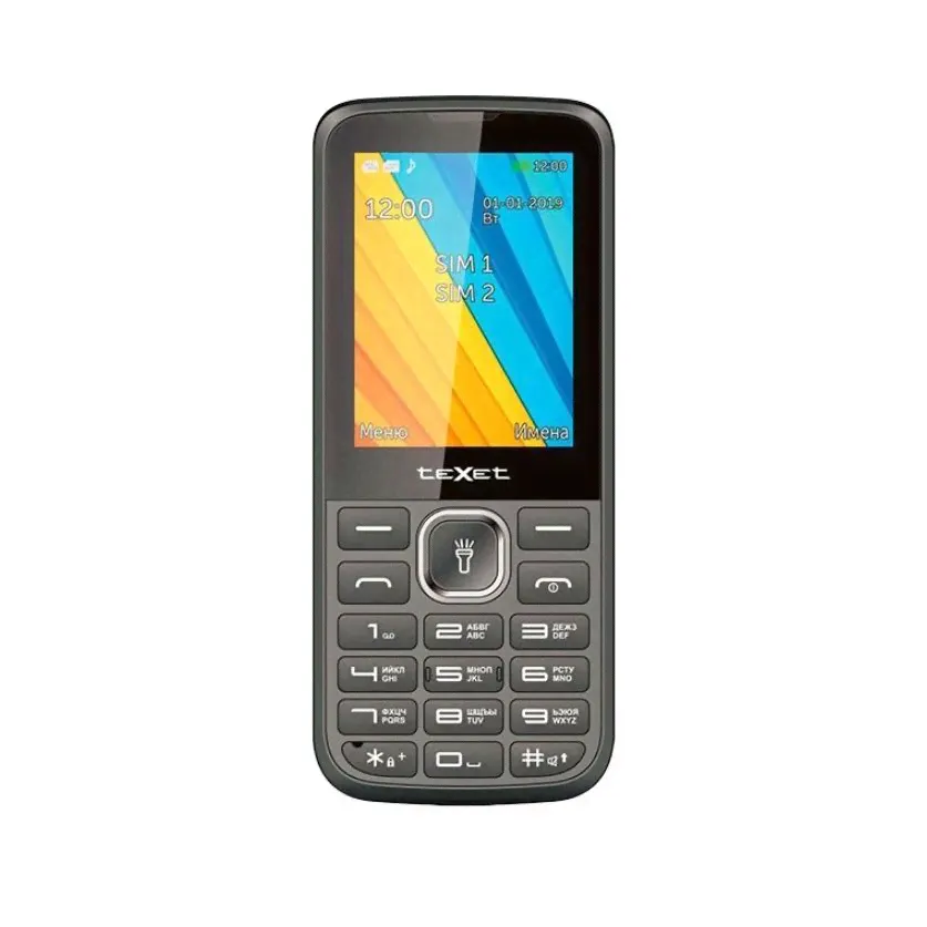 Texet Мобильный телефон TM-213, черный