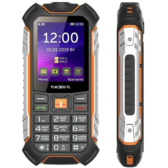 Телефон Texet TM-530R Black-0