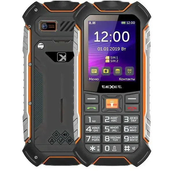 Телефон Texet TM-530R Black-1