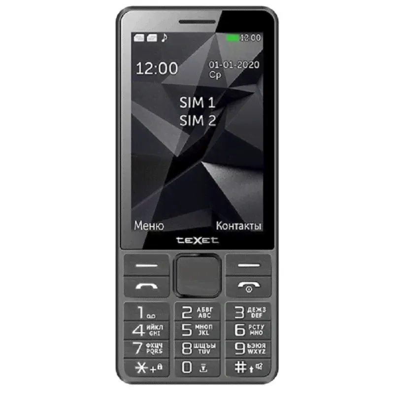 Мобильный телефон teXet TM-D324 Gray-0