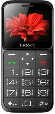 teXet TM-B226 черный-красный Мобильный телефон-0
