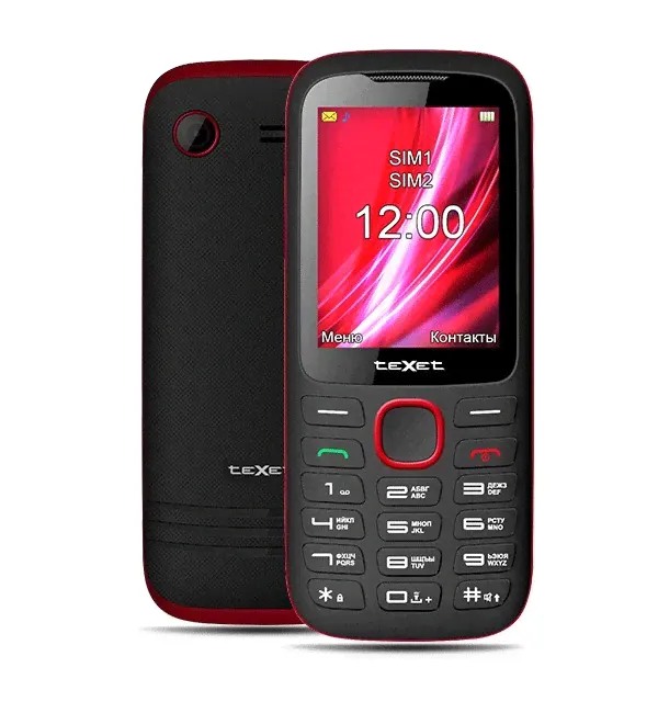 Телефон сотовый texet TM-B228 Black