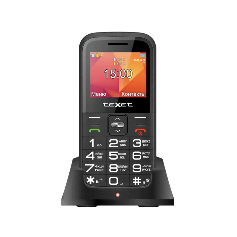 Телефон TeXet TM-B418 Black