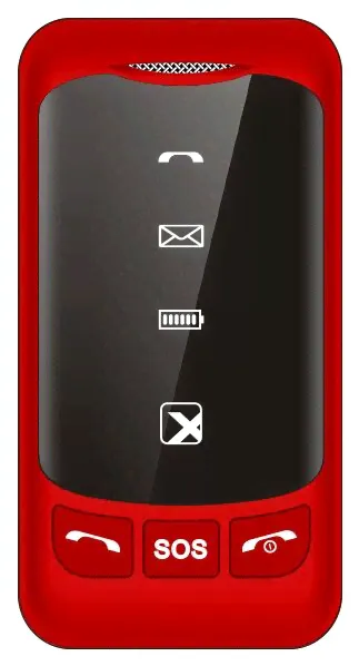 Texet Телефон teXet TM-B419 (Красный) мобильные телефоны