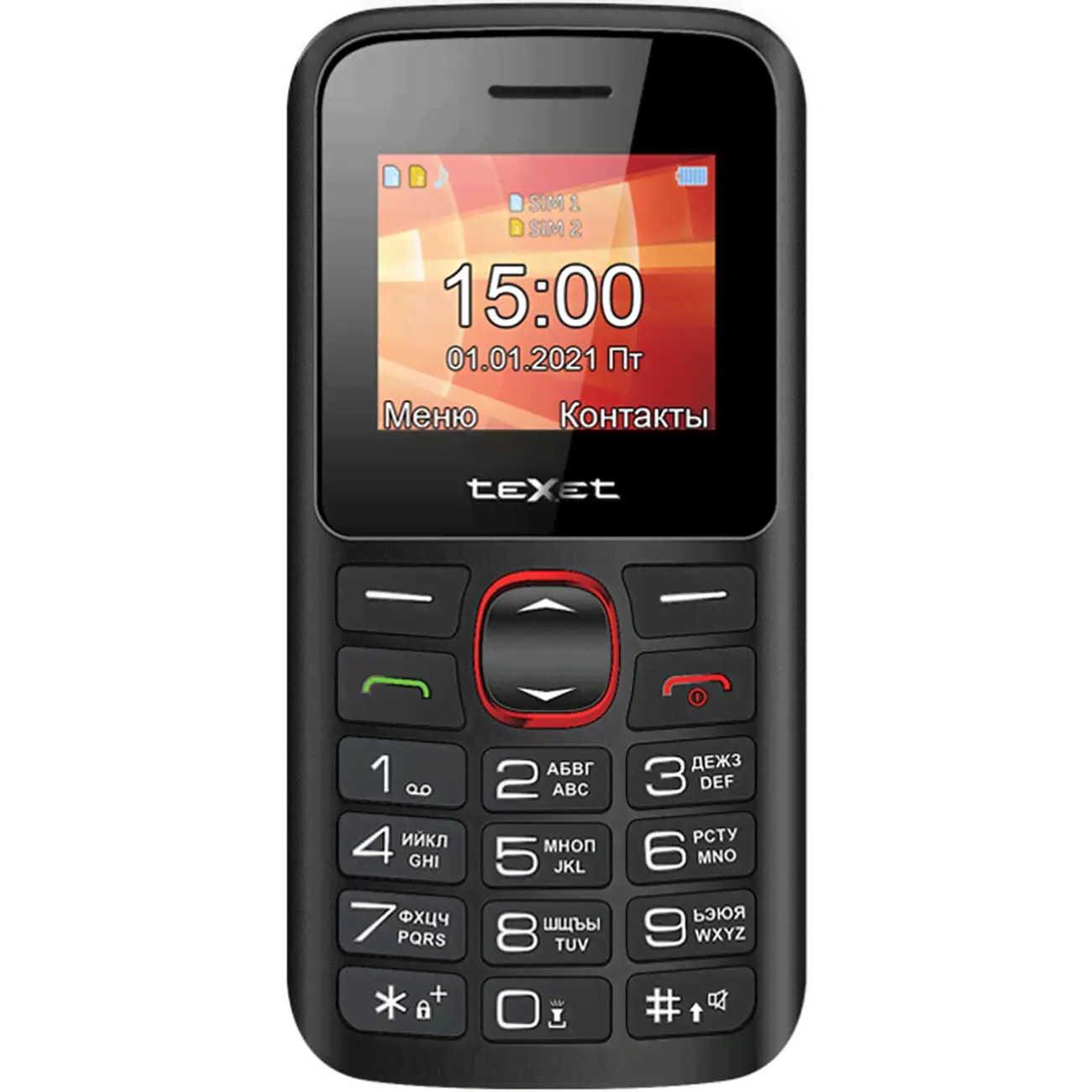 Texet Мобильный телефон teXet TM-B315 Black мобильный телефон-3