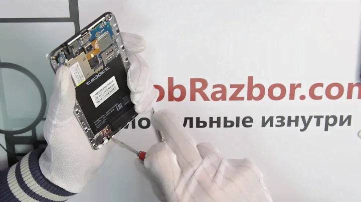 Разбор телефона Texet TM-5010