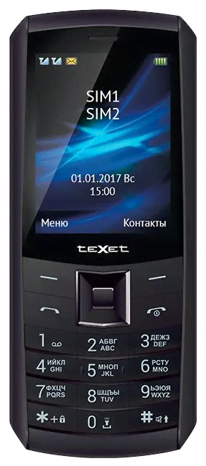 Мобильный телефон TEXET D328-TM Черный-0