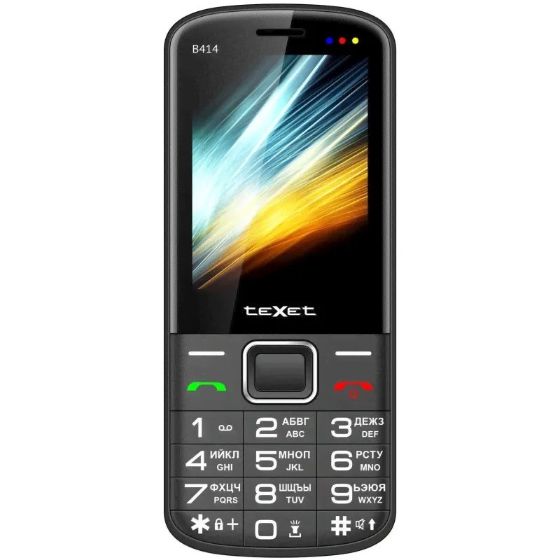 Мобильный телефон teXet TM-B414 черный-1