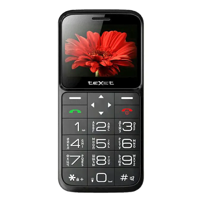 Мобильный телефон Texet TM-B226 черный-красный (TM-B226)-2