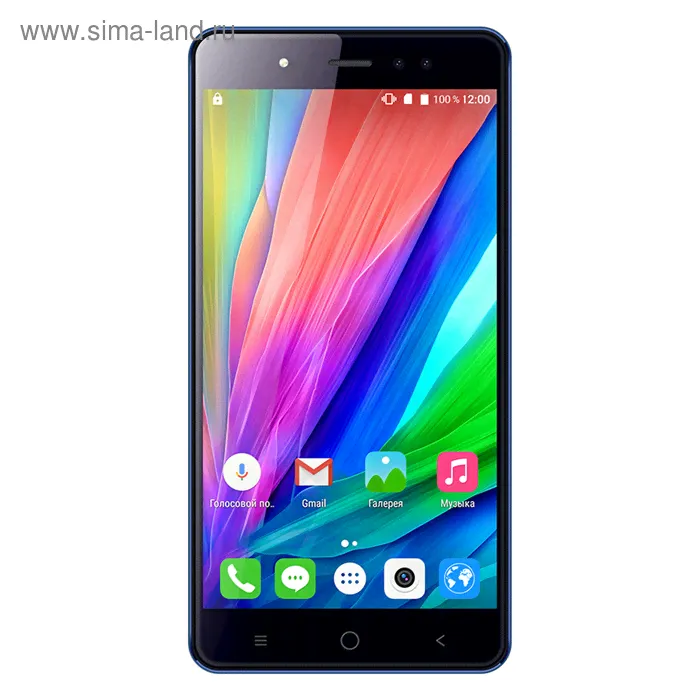 Смартфон Texet TM-5580 Blue, цвет синий