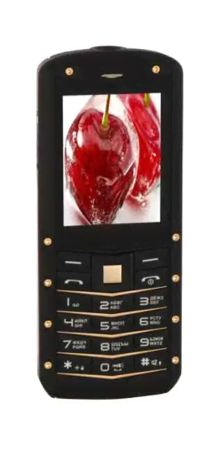 Сотовый телефон Texet TM-520R черный/желтый