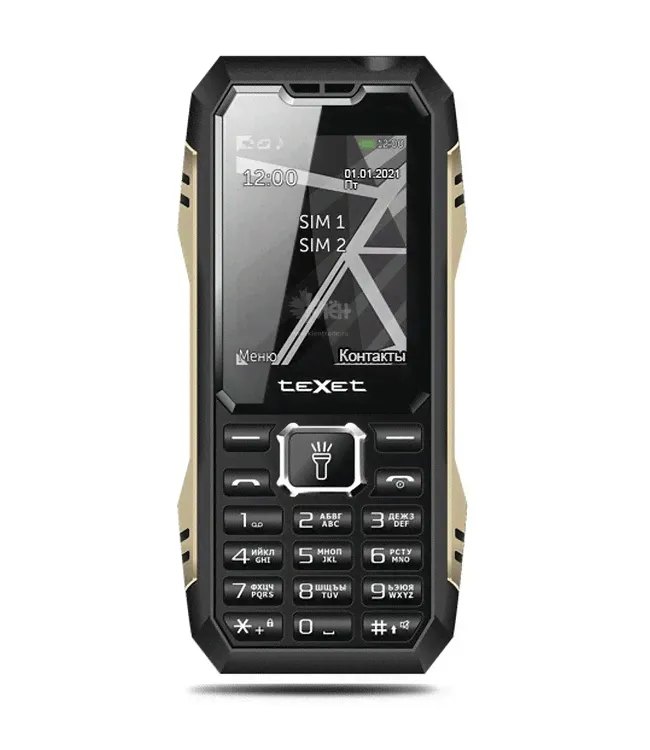 Телефон сотовый texet TM-D424 цвет черный